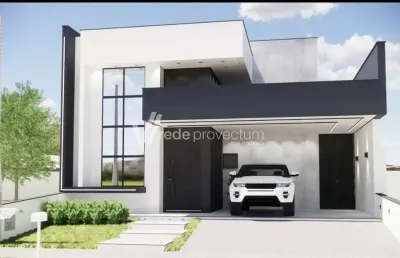 Casa em condomínio fechado com 3 quartos à venda na avenida santana, 1293, parque olívio franceschini, hortolândia, 161 m2 por r$ 970.000