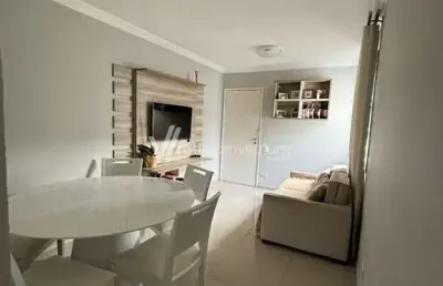 Apartamento com 2 quartos à venda na rua felipe camarão, 164, jardim dos oliveiras, campinas, 57 m2 por r$ 205.000