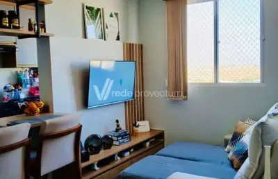 Apartamento com 2 quartos à venda na avenida antonio baptista piva, 1662, jardim flamboyant, paulínia, 47 m2 por r$ 375.000