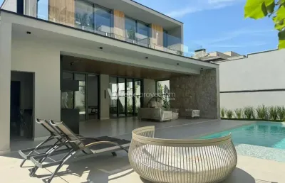 Casa em condomínio fechado com 4 quartos à venda na rua das abélias, 1, alphaville dom pedro, campinas, 484 m2 por r$ 5.980.000