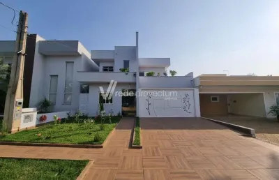 Casa em condomínio fechado com 3 quartos à venda na avenida josé puccinelli, 130, campos do conde i, paulínia, 261 m2 por r$ 1.390.000
