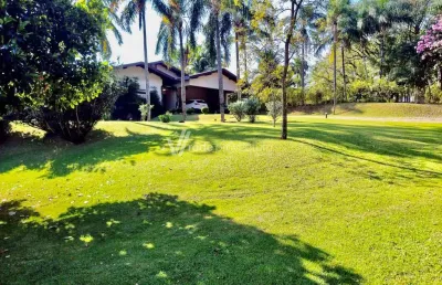 Casa em condomínio fechado com 5 quartos à venda na alameda das tipuanas, s/n°, sítios de recreio gramado, campinas, 606 m2 por r$ 7.500.000
