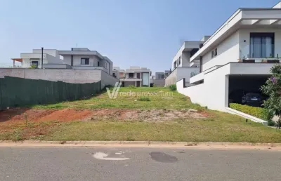 Terreno em condomínio fechado à venda na estrada municipal adelina segantini cerqueira leite, 1000, loteamento mont blanc residence, campinas por r$ 1.900.000