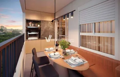 Apartamento com 3 quartos à venda na rua maestro agide azzoni, 295, chácara da barra, campinas, 76 m2 por r$ 860.697