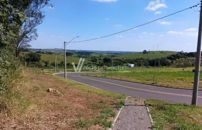 Terreno em condomínio fechado à venda na avenida milton fortunato guglielminet, 1000, colinas do castelo, jaguariúna por r$ 399.000