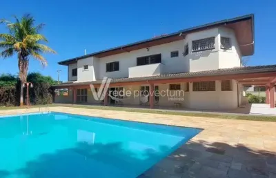 Casa em condomínio fechado com 7 quartos à venda no residencial parque rio das pedras, campinas , 809 m2 por r$ 7.100.000