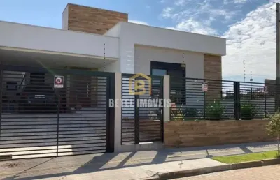 Casa em condomínio fechado com 3 quartos à venda na rua arystides pires dos santos, 24, dom feliciano, gravataí por r$ 689.000
