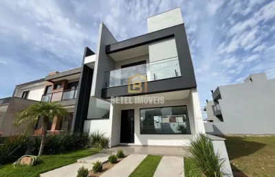 Casa em condomínio fechado com 3 quartos à venda na avenida centenário, 1011, centro, gravataí por r$ 898.000