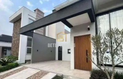 Casa em condomínio fechado com 2 quartos à venda na das cerejeiras, 54, vale ville, gravataí por r$ 690.000