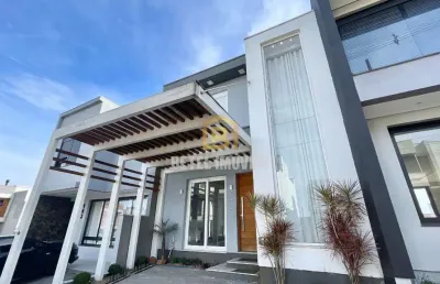 Casa em condomínio fechado com 3 quartos à venda na rua tancredo neves, 990, jansen, gravataí por r$ 850.000