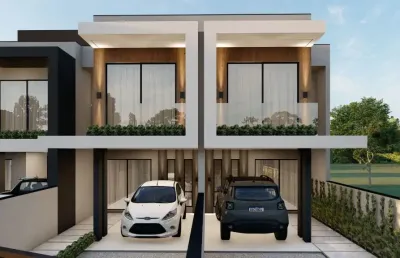 Sobrados novos em construção – bairro bela vista, gaspar/sc!