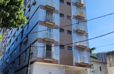 Lindo apartamento embaré,  elevador, garagem demarcada