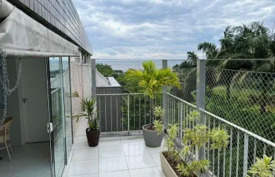 Cobertura à venda em rio de janeiro, barra da tijuca, com 4 quartos, com 180 m², posto 06