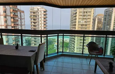 Apartamento à venda em rio de janeiro, barra da tijuca, com 4 quartos, com 160 m²
