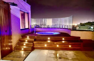 Cobertura à venda em rio de janeiro, barra da tijuca, com 3 suítes, com 200 m², ocean drive