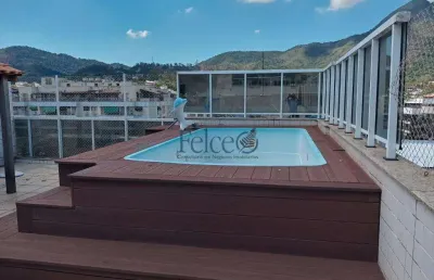 Cobertura à venda em rio de janeiro, jacarepaguá, com 4 quartos, com 240.09 m²