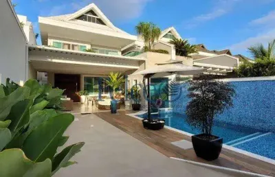 Casa com 5 quartos à venda condomínio blue houses  380 m² - barra da tijuca