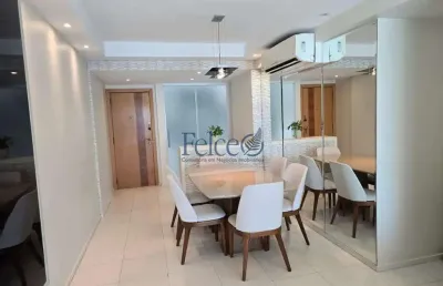 Vista privilegiada - 3 quartos - condomínio de luxo bora bora - barra da tijuca