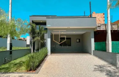 Casa à venda em paulínia, vila monte alegre, com 3 suítes, com 137.36 m²