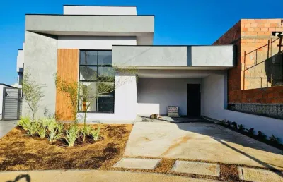Casa à venda em indaiatuba, loteamento park gran reserve, com 3 suítes, com 156 m²