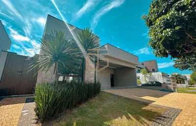 Casa à venda em paulínia, jardim américa, com 3 suítes, com 213.69 m², condomínio villa bella siena