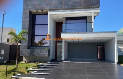 Casa em condomínio fechado com 4 quartos à venda no jardim cristal