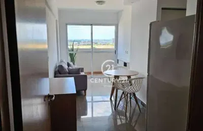 Apartamento com 1 quarto para alugar, 38 m² por r$ 2.033/mês - jardim infante dom henrique - bauru/sp