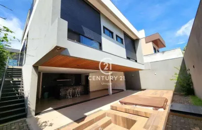 Casa com 3 dormitórios à venda, 219 m² por r$ 1.690.000,00 - samambaia parque residencial - bauru/sp