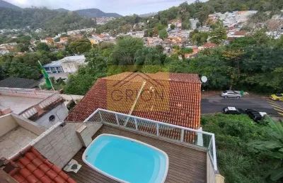 Casa de condomínio à venda em rio de janeiro, anil, com 3 quartos, 154m²