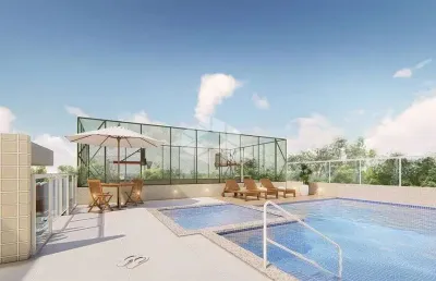 Apartamento a venda na praia grande, bairro aviação com 3 quartos, 1 suite e 1 vaga