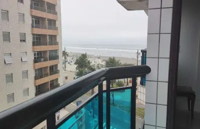 Apartamento a venda na praia grande, bairro tupi,  2 quartos, 1 suite e 1 vaga,
