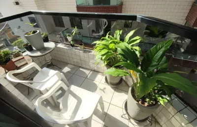Apartamento a venda na praia grande no bairro ocian 1 dormitório e 1 vaga
