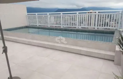 Apartamento a venda na praia grande, bairro caiçara, com 2 quartos e 1 vaga