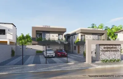Casa em condominio alto padrão a venda em itanhaem, com 2 quartos, 2 suites e 1 vaga