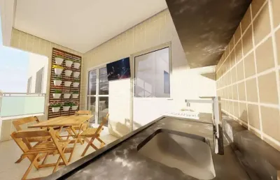 Apartamento à venda - caiçara, praia grande/sp lançamento!
