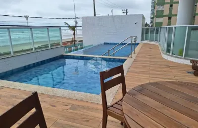 Apartamento a venda em mongagua, centro, com 2 quartos, 1 suite e 1 vaga