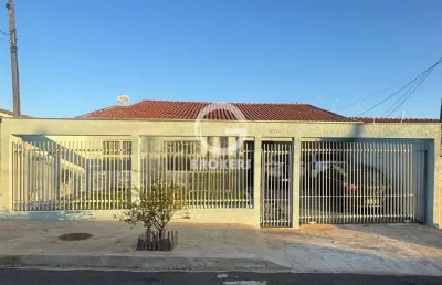 Casa para venda em londrina, santa mônica, 3 dormitórios, 1 suíte, 3 banheiros, 4 vagas
