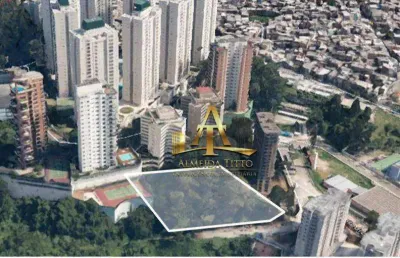 Terreno à venda com 3116 m² - jardim parque morumbi em são paulo/sp.