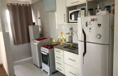Apartamento com 2 dormitórios à venda, 51 m² por r$ 257.000,00 - jardim dos ipês - cotia/sp