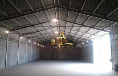 Galpão para alugar, 900 m² por r$ 20.000,00/mês - rocha sobrinho - mesquita/rj