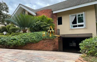 Casa com 4 dormitórios à venda, 520 m² por r$ 7.000.000,00 - residencial três (tamboré) - santana de parnaíba/sp