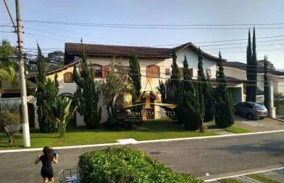Casa com 4 dormitórios à venda, 696 m² - residencial cinco (alphaville) - santana de parnaíba/são paulo