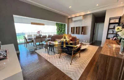 Apartamento com 3 dormitórios à venda, 138 m² por r$ 2.700.000,00 - edifício one gramercy park - barueri/sp
