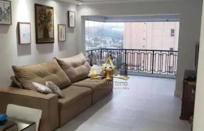 Apartamento com 3 dormitórios sendo 1 suíte  à venda, 96 m² - alpha park - alphaville - barueri - são paulo
