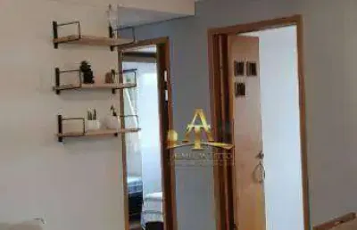 Apartamento com 2 dormitórios à venda, 48 m² - vila silviânia - carapicuíba/sp