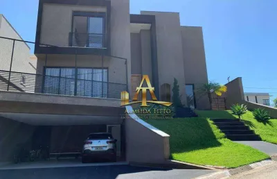 Casa com 3 dormitórios à venda, 210 m² por r$ 1.900.000,00 - condomínio new ville - santana de parnaíba/sp