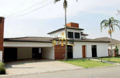 Casa com 620 m² - venda ou aluguel- residencial cinco (alphaville) - santana de parnaíba/sp