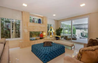Casa com 4 dormitórios à venda, 421 m² por r$ 4.500.000 - residencial burle marx - santana de parnaíba/são paulo