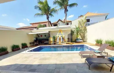 Casa com 4 dormitórios à venda, 590 m²  - residencial 11 - alphaville - santana de parnaíba - são paulo