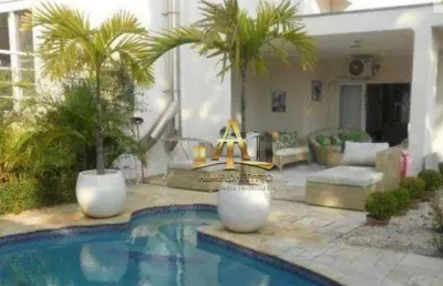 Casa com 4 dormitórios para alugar, 760 m² por r$ 18.282/mês - residencial morada dos lagos - barueri são paulo